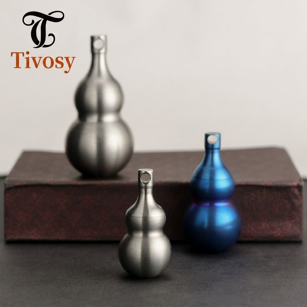 Pill Fob Capsule - Tivosy Portapillole a Forma di Zucca