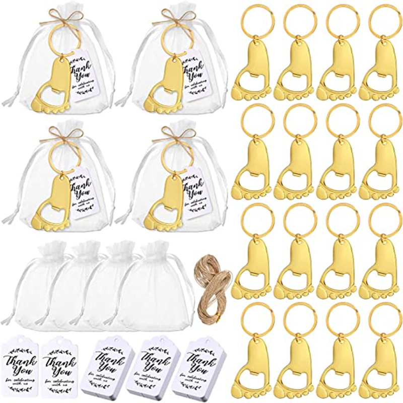 Bottle Opener Keyring - Set di 50 Apribottiglie Portachiavi con