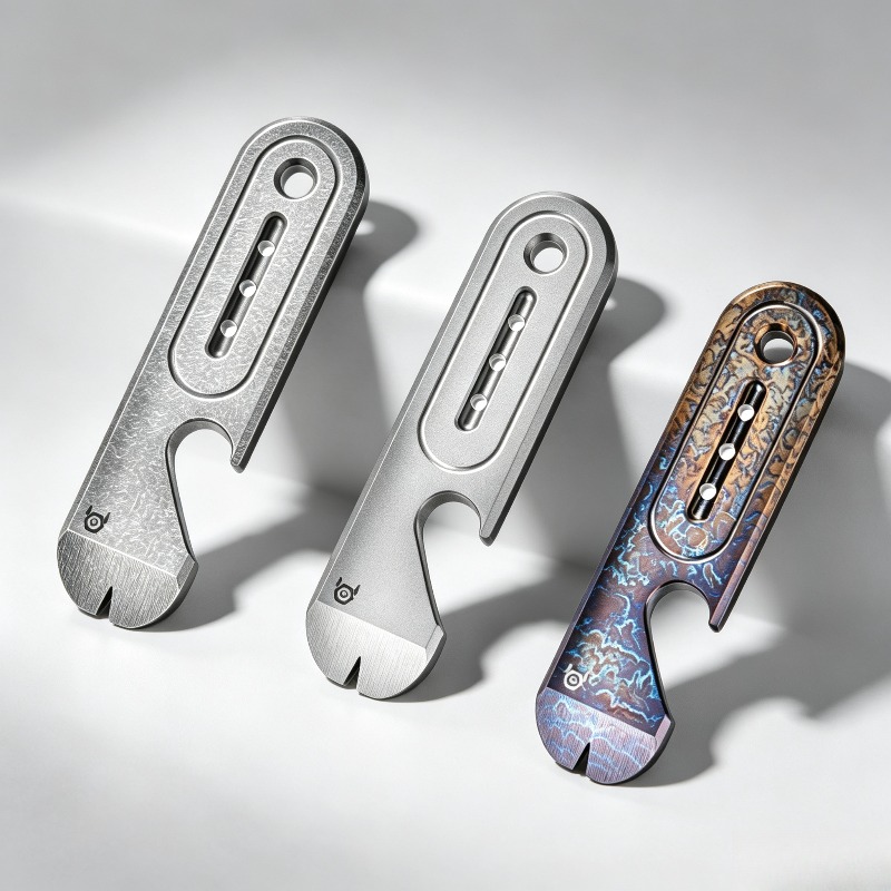 Titanium Pry Bar - Barra di leva tascabile in lega