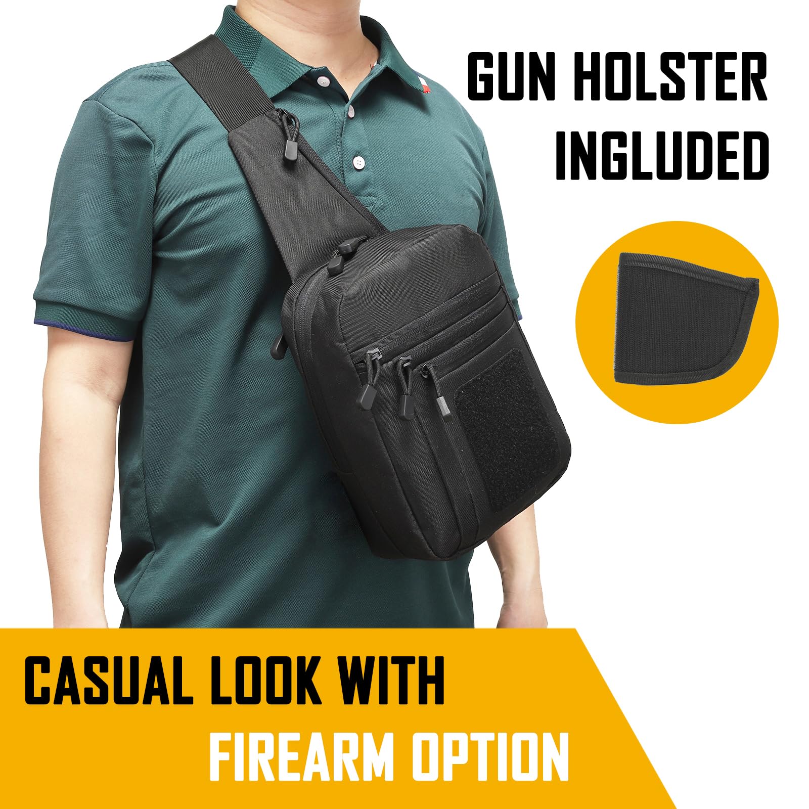 Borsa a tracolla da trasporto  - Edc Carry Bag For Men recensione e prezzo