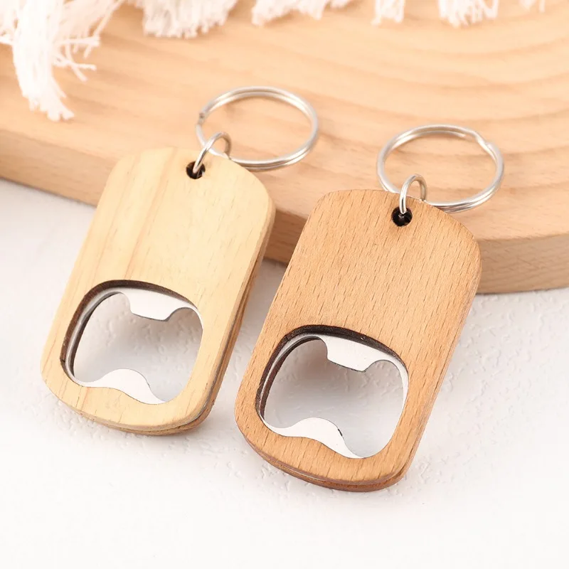 Portachiavi in legno con aprib - Bottle Opener Keyring recensione e prezzo