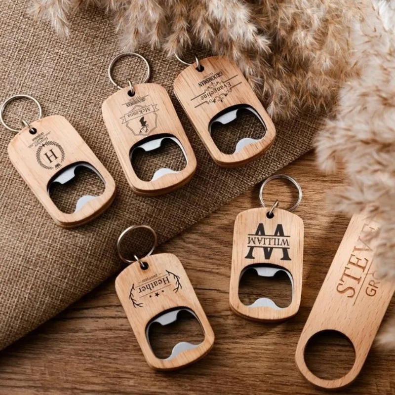 Portachiavi in legno con aprib - Bottle Opener Keyring recensione e prezzo