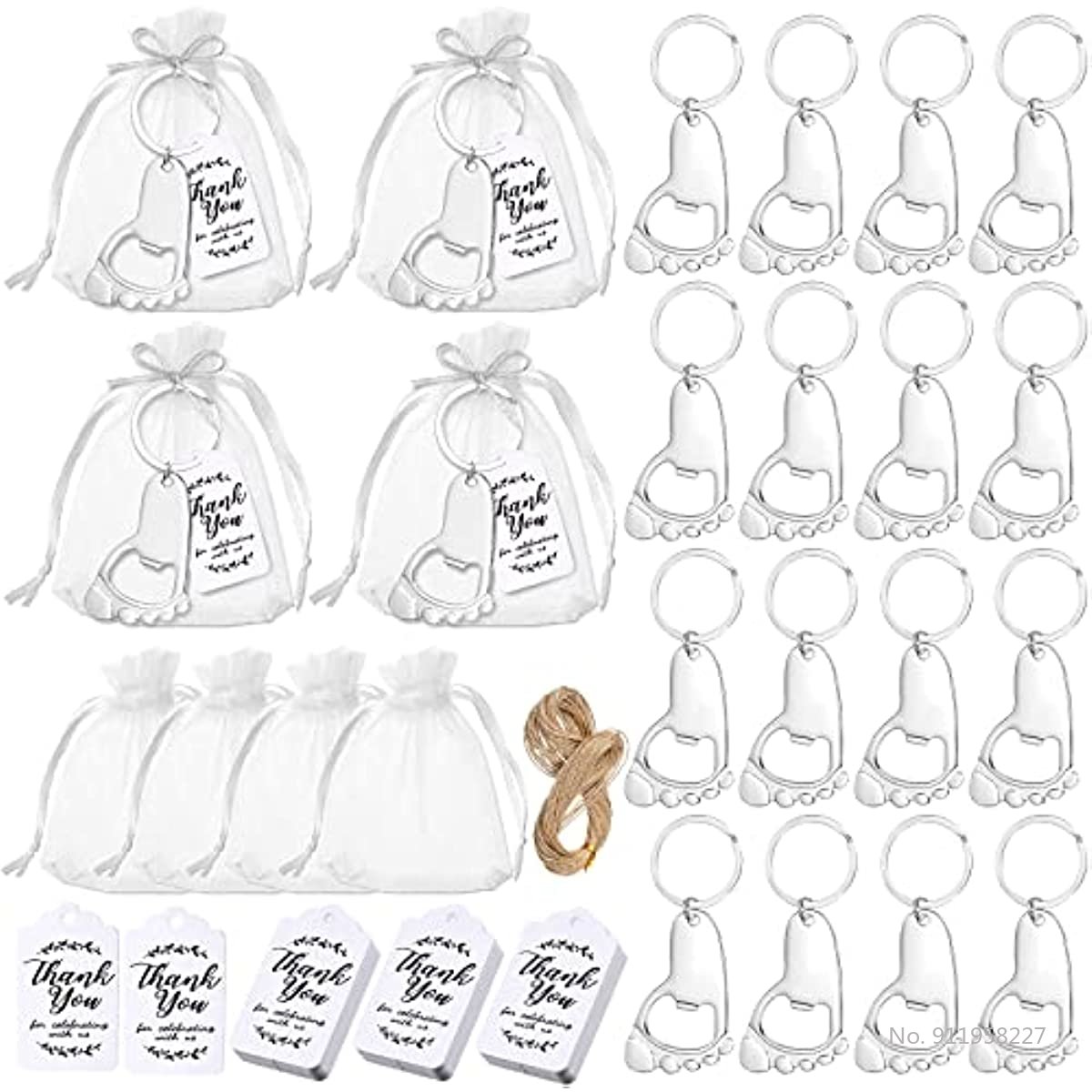 Set di 50 Apribottiglie Portac - Bottle Opener Keyring recensione e prezzo