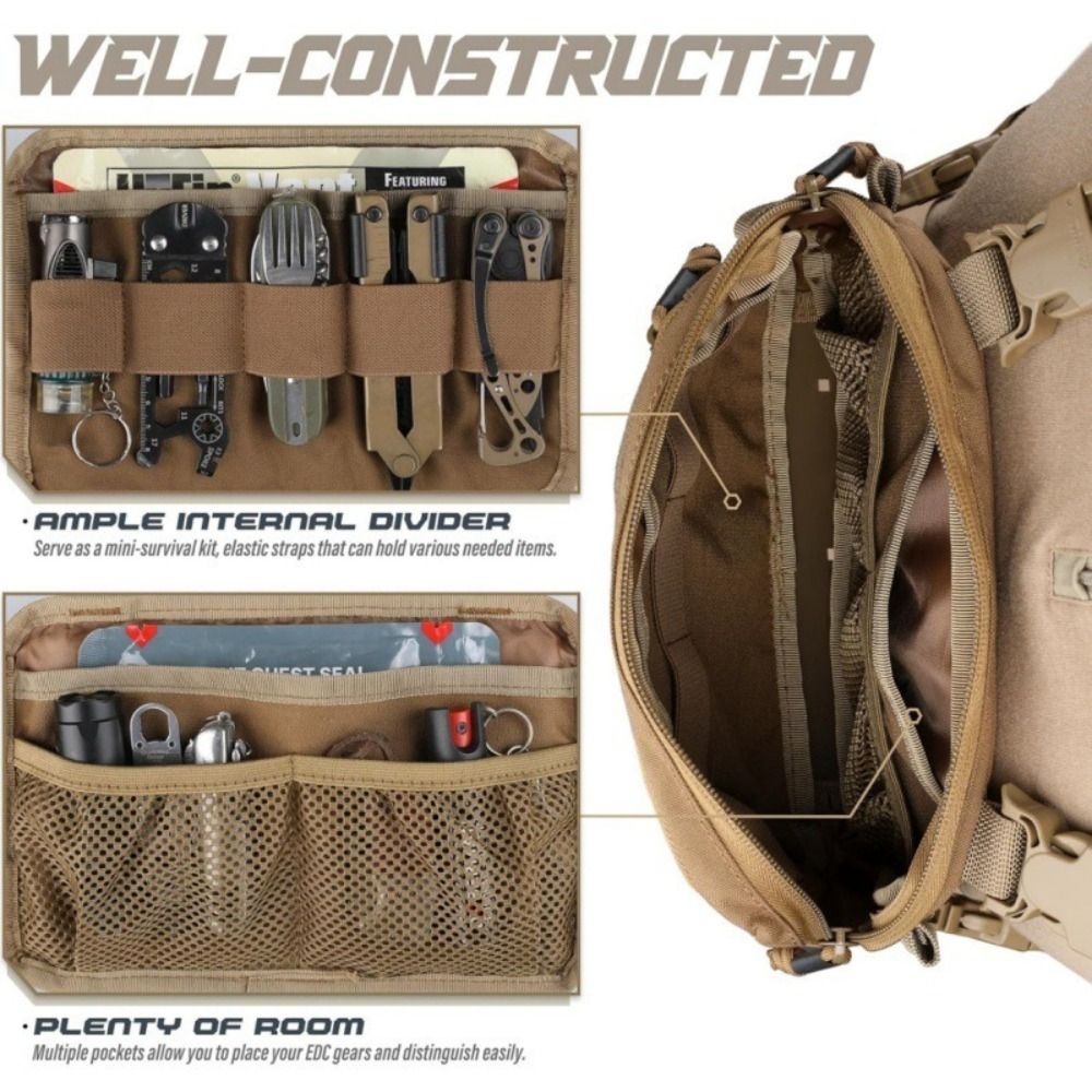 Borsa da Petto in Nylon 1000D  - Edc Deep Carry recensione e prezzo