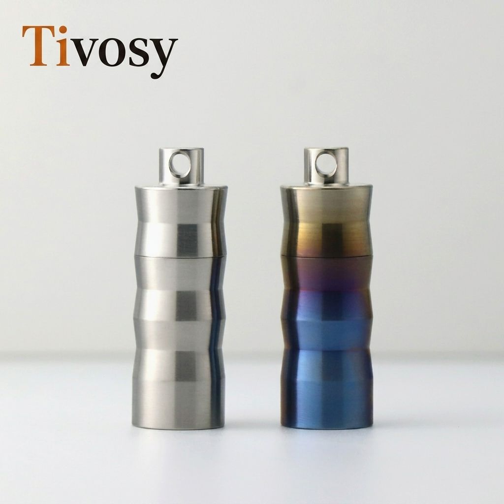 Tivosy Porta Pillole in Titani - Pill Fob Capsule recensione e prezzo