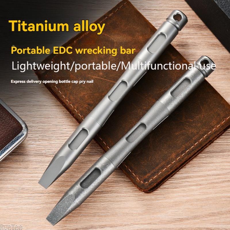 Nuovo Mini Leva Multiuso in Le - Titanium Pry Bar recensione e prezzo