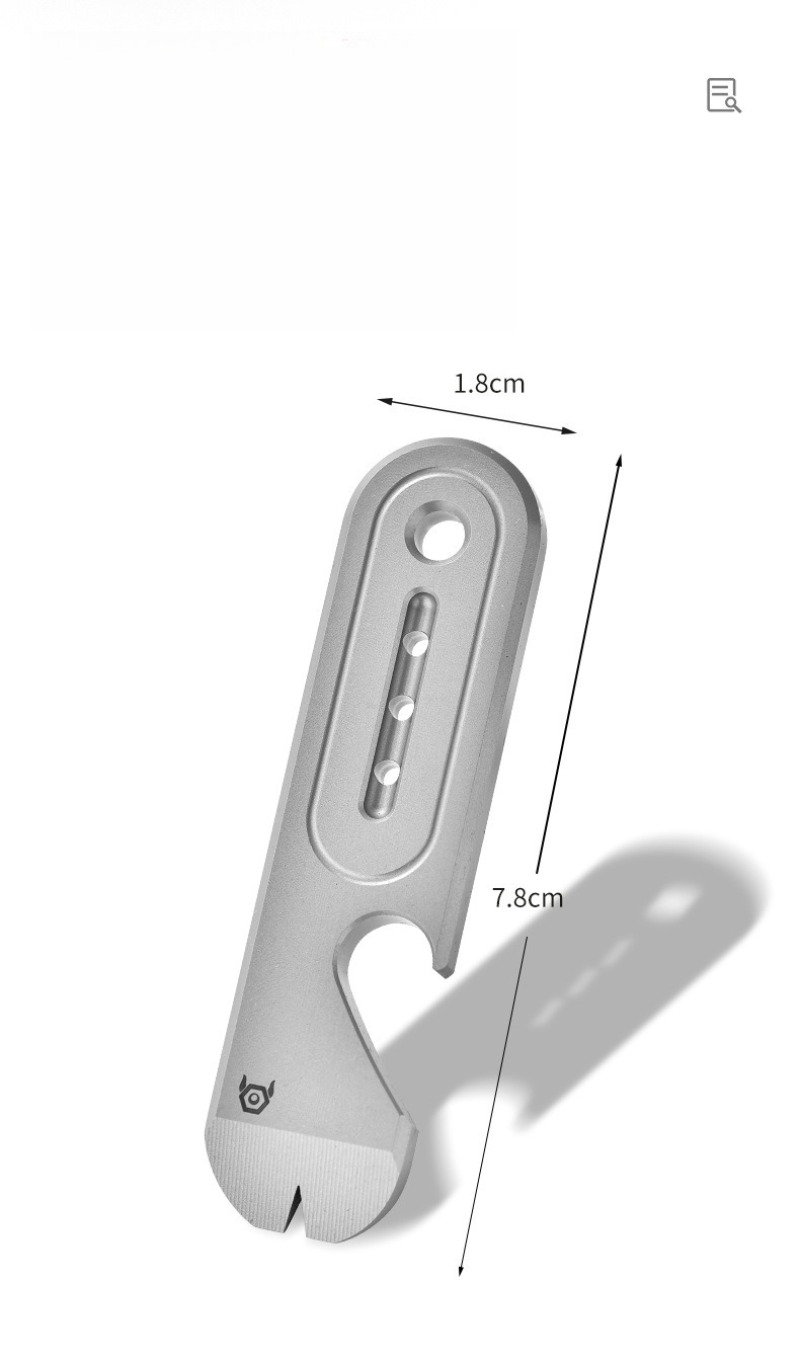 Barra di leva tascabile in leg - Titanium Pry Bar recensione e prezzo