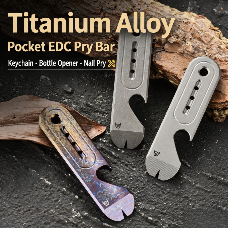 Barra di leva tascabile in leg - Titanium Pry Bar recensione e prezzo