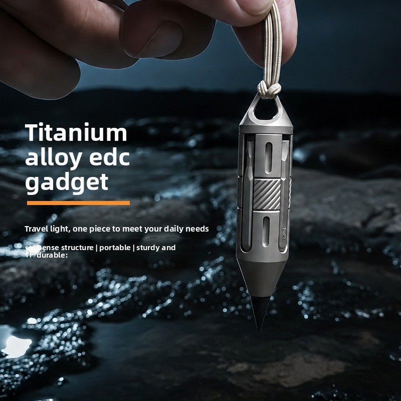 Penna multiuso in titanio 7 in - Titanium Pry Bar recensione e prezzo