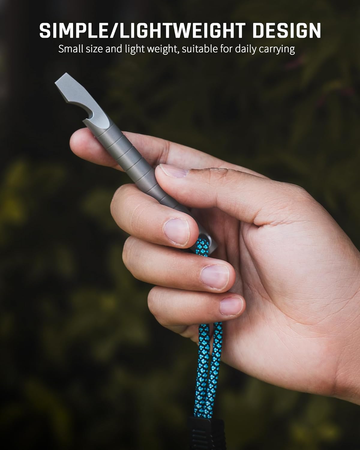 TISUR Titanium EDC Pry Bar, Po - Titanium Pry Bar recensione e prezzo